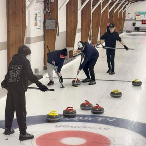 Junior curlers